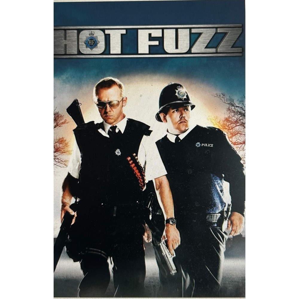 Hot Fuzz DVD Disc Only Simon Pegg Nick Frost Action Comedy Tested Works